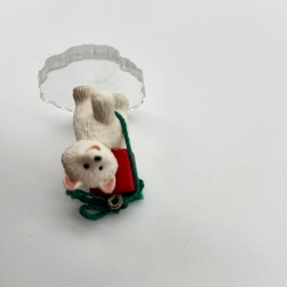 Hallmark Keepsake Miniature Ornament Little Frosty Little Seal Little Husky 1990 - Picture 5 of 5